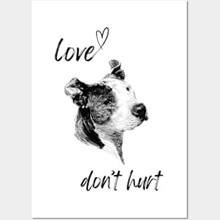 Love Don't Durt Dogs Animals Lovers Pet Parents Posters and Art